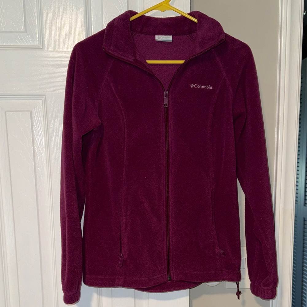 Columbia Women's Purple Fleece Jacket